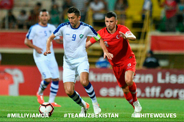 Uzbekistan national team loses to Turkey in a friendly match