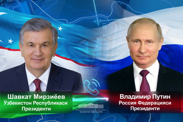 Presidents of Uzbekistan and Russia discuss joint projects and upcoming meetings
