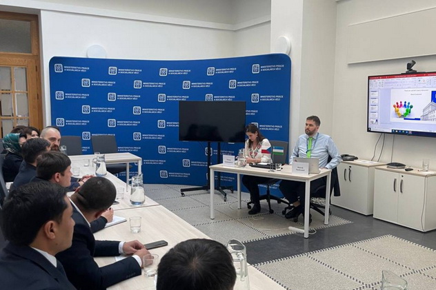 Uzbek Pension Fund delegation exchanges experience on pension provision in the Czech Republic