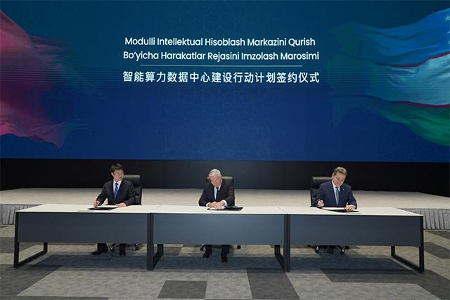 Қорақалпоғистонда Модулли Интеллектуал Ҳисоблаш Марказини қуриш бўйича ҳаракатлар режаси имзоланди