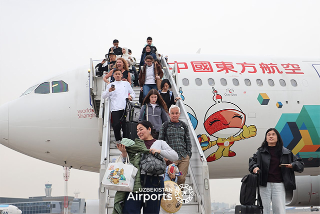 Xitoyning "China Eastern" aviakompaniyasi Toshkent va Shanxayni to‘g‘ridan-to‘g‘ri reyslar bilan bog‘ladi