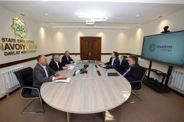 Навоиюран ва Cauldron Energy ҳамкорликни мустаҳкамламоқда