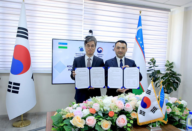 South Korean Government allocates US$3.8 million grant to Uzbekistan for statistical modernization