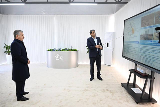 President Reviews Major Infrastructure Projects in Jizzakh