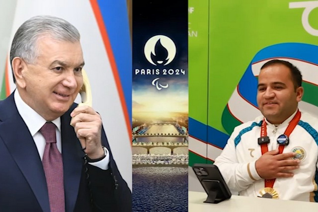 Uzbek President congratulates Paralympic medalists