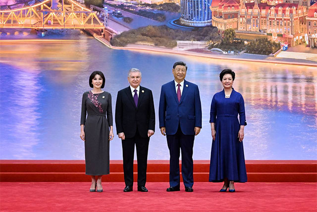 President of Uzbekistan and his spouse participated in informal events of the SCO summit