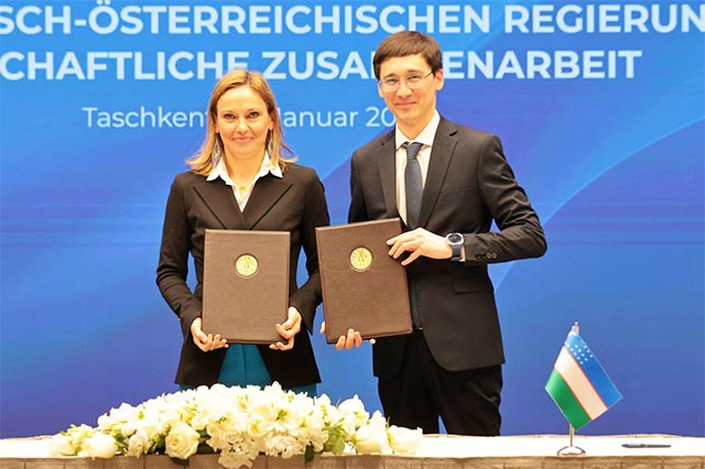 Tashkent and Vienna Outline New Directions for Cooperation in Industry, Energy, and Green Technologies