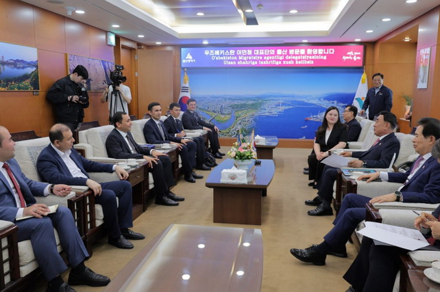 Citizens of Uzbekistan gain opportunity to work in Ulsan under E-7 Visa
