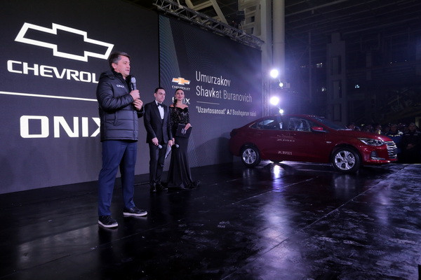 UzAuto Motors launches serial production of Chevrolet Onix cars in Uzbekistan