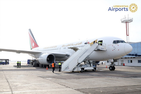 Jordan Aviation launches flights to Uzbekistan for the first time