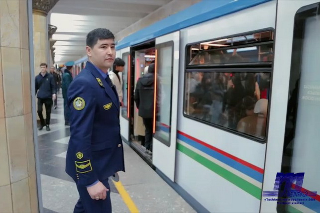 Метрополитенда ҳаракат хавфсизлиги талабларини бузганлик учун жавобгарлик белгиланди