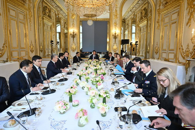 Shavkat Mirziyoyev and Emmanuel Macron agree on strategic partnership