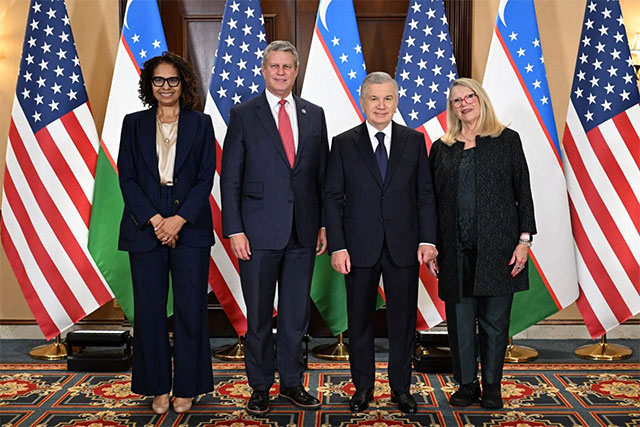 Mirziyoyev Meets with Members of the U.S. Congress in Washington