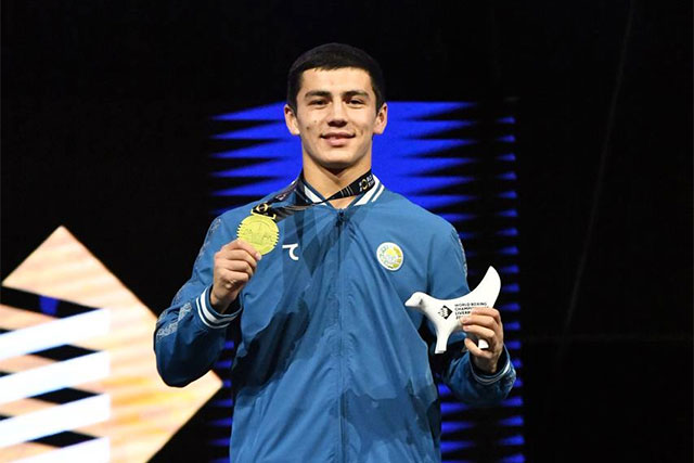 Fazliddin Erkinboev Wins Uzbekistan’s First Gold at World Boxing Championship