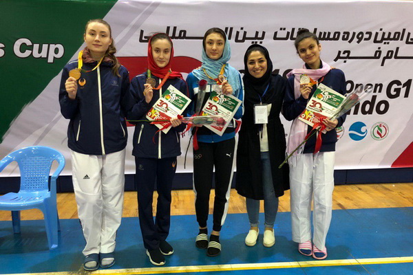 Uzbek taekwondo fighters win five medals in Iran