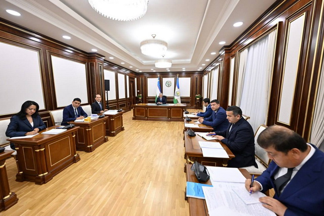 President Reviews Reforms and New Projects in Namangan Region