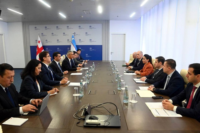 Uzbek Foreign Minister and Georgian Economy Minister Discuss Ways to Expand Economic Cooperation
