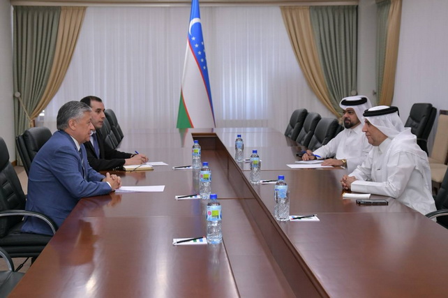 First Deputy FM of Uzbekistan Meets with Qatari Ambassador