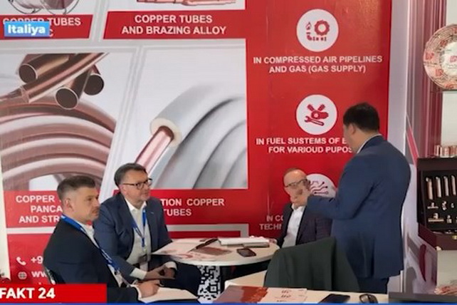 “Sharq Tubes” МСE 2026 халқаро кўргазмасида 5 млн долларлик экспорт шартномаларини имзолади