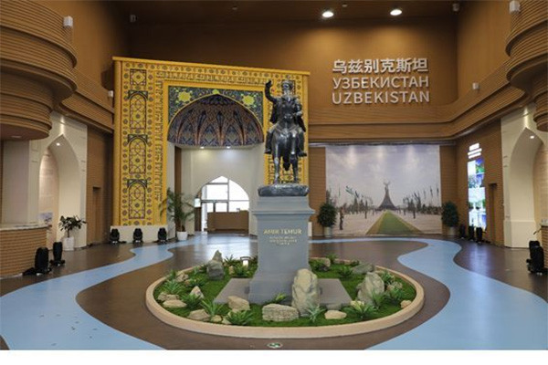Trade pavilion of Uzbekistan opened at the International EXPO Center in the Chinese city of Qingdao