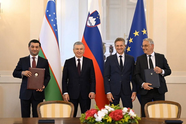 Uzbekistan and Slovenia sign package of bilateral agreements
