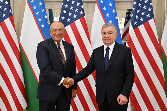 President of Uzbekistan Meets with Citigroup Head