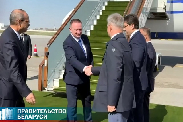 Беларусь Бош вазири Ўзбекистонга расмий ташриф билан келди
