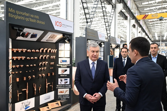 Uzbekistan Launches Copper Pipe Production with Exports to the US, EU, and UAE