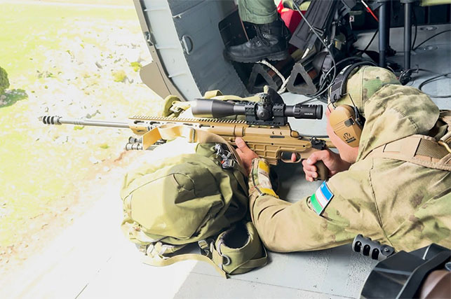 Uzbekistan claims first place at international sniper competition in Türkiye