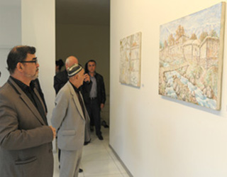 Exhibition of Qahramon Nuriddinov takes place in Uzbek capital
