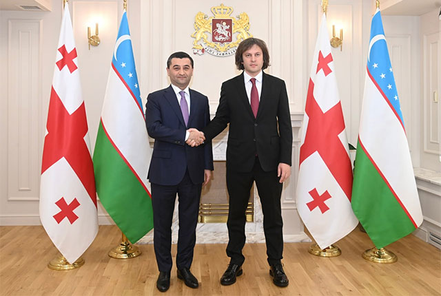 Bakhtiyor Saidov Holds Meeting with Prime Minister of Georgia Irakli Kobakhidze