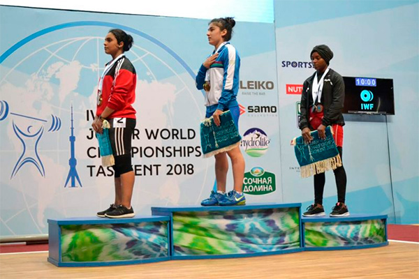 Kumushhon Fayzullaeva wins World Weightlifting Championship among youth