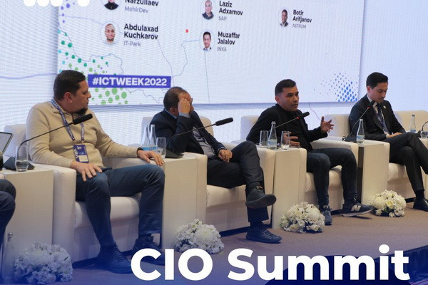 ICTWeek2022: CIO Summit was held in Samarkand