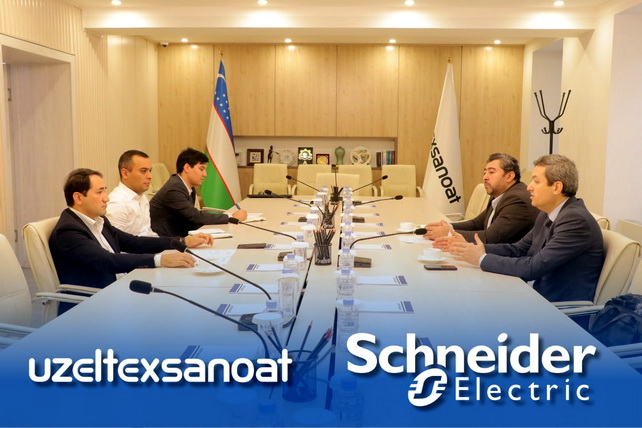 Schneider Electric Ўзбекистон электротехника саноатининг салоҳиятини ўрганмоқда