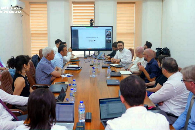 Turkiyaning “Studio Vertebra” kompaniyasi va Jahon banki vakillari bilan ishlab chiqilayotgan master-rejalar yuzasidan fikr almashildi