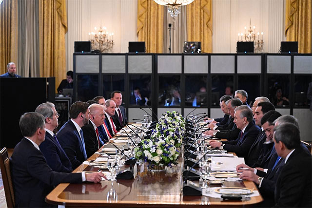 Central Asian and U.S. Leaders Discuss Prospects for Cooperation