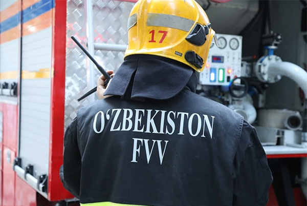 Fire Extinguished at Gas Station in Andijan District