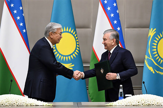 Uzbekistan and Kazakhstan Sign Joint Statement and Package of Agreements