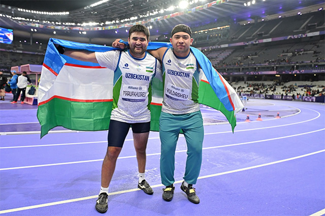 Kudratullahon Mu’rufkhujayev wins Paralympic gold, Tolibboy Yuldashev takes bronze