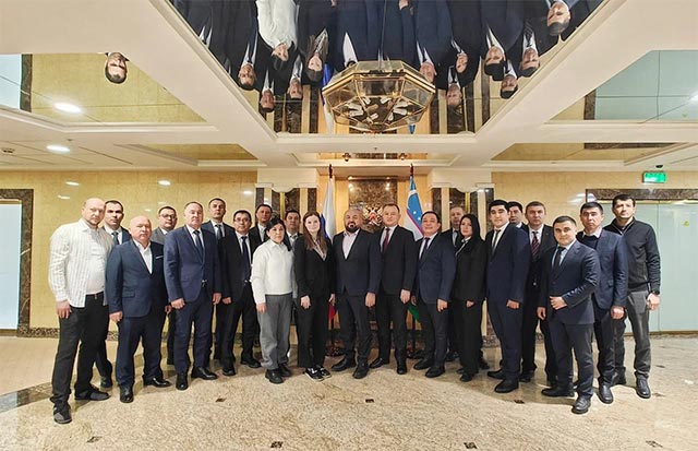 Oʻzbekiston Respublikasi Soliq qoʻmitasi delegatsiyasi Moskva shahrida rossiyalik hamkasblari bilan oʻzaro tajriba almashmoqda