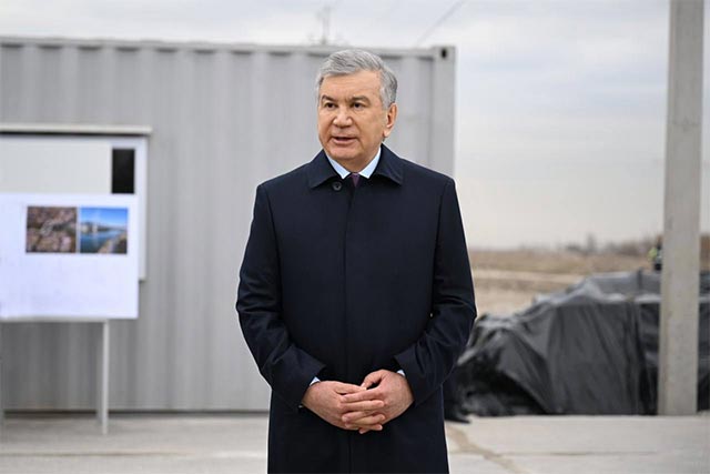 Mirziyoyev Inspects Construction of Chirchik Bridge and New Metro Line in New Tashkent