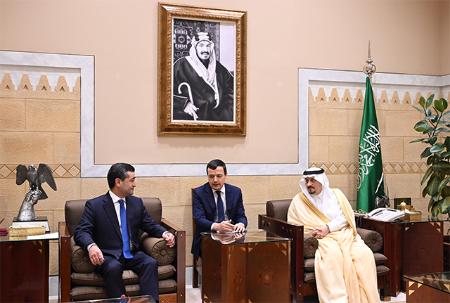 Uzbekistan FM Meets Riyadh Governor to Boost Ties