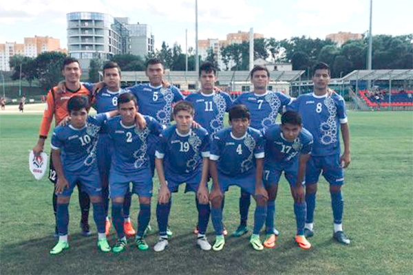 Uzbekistan U18 hold training camp in Belarus