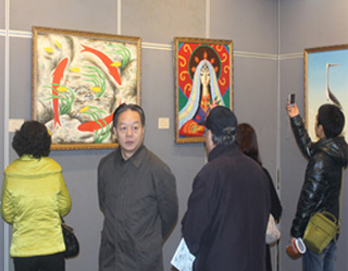 Exhibition of Uzbek painters start in Beijing