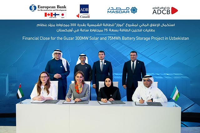 ADB and Masdar Sign US$30 Million Deal to Expand Solar Power and Energy Storage in Uzbekistan