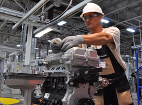 GM opens engine plant in Uzbekistan