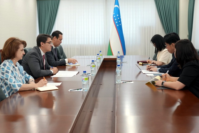 Meeting Held at the Ministry of Foreign Affairs with the Ambassador of the Republic of Korea
