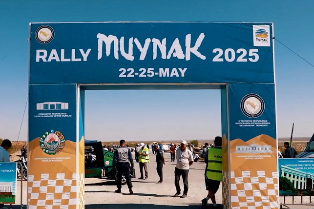 International “Rally Muynak” off-road tournament kicks off in Muynak
