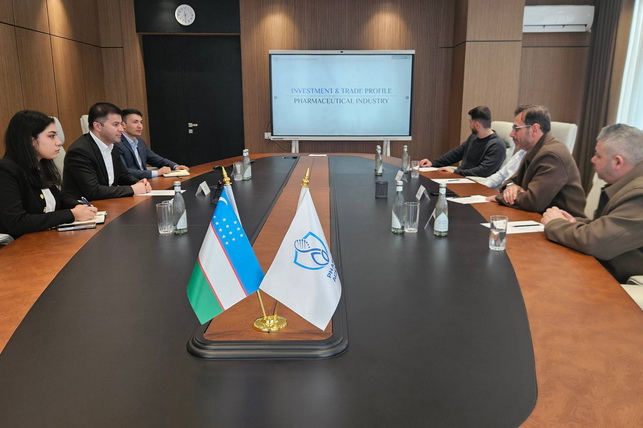 Туркиянинг Unirex компанияси билан ҳамкорлик масалалари муҳокама қилинди