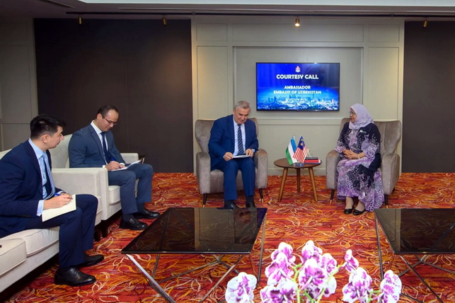 Uzbek Ambassador Meets Kuala Lumpur Mayor: Focus on Culture, Tourism, and Youth